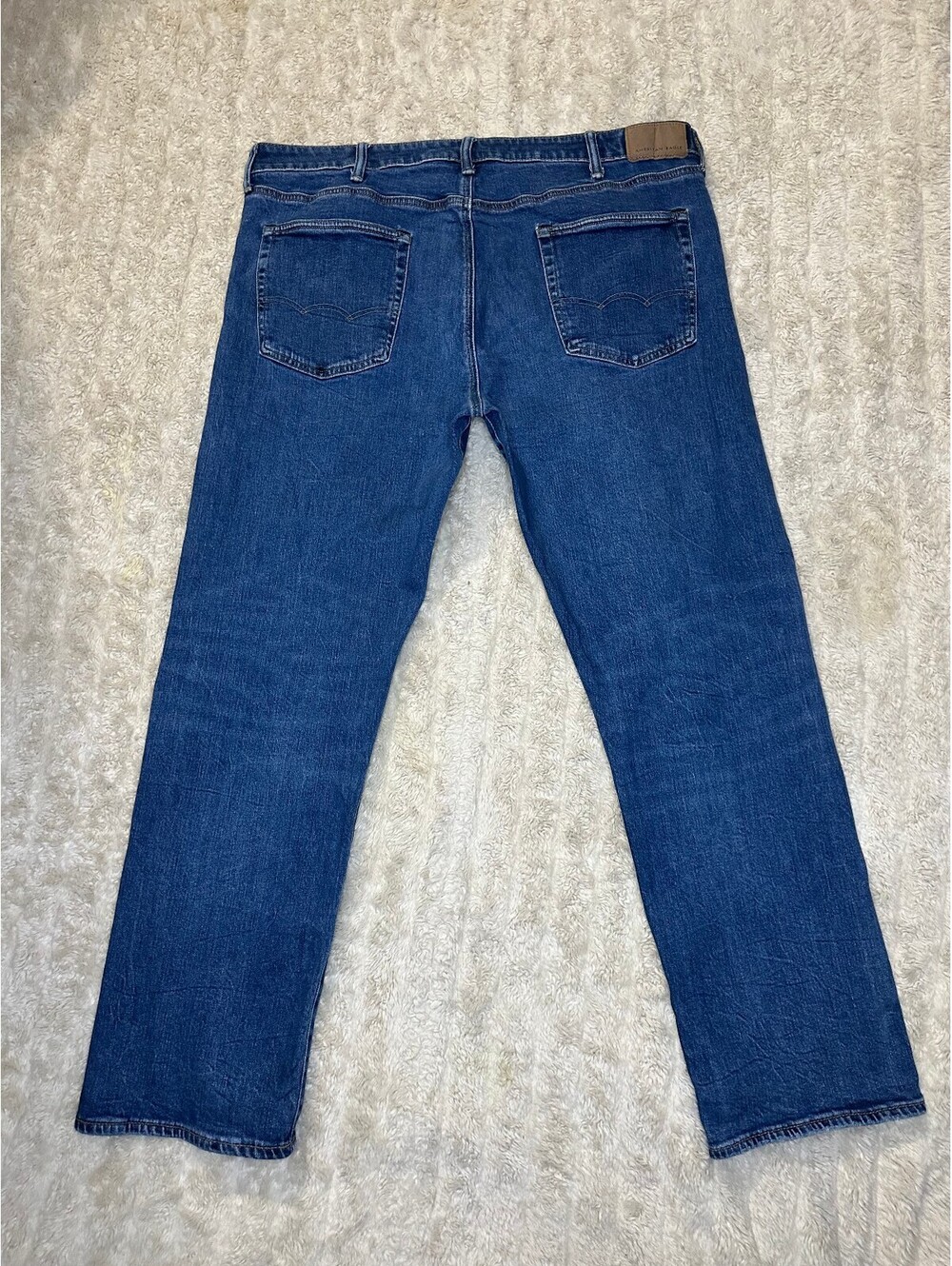 American Eagle Original Straight AirFlex+ medium wash denim jeans 40x32 - Picture 7 of 8